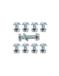 Bolt/Nut Fender Set-of/9 Chrome.